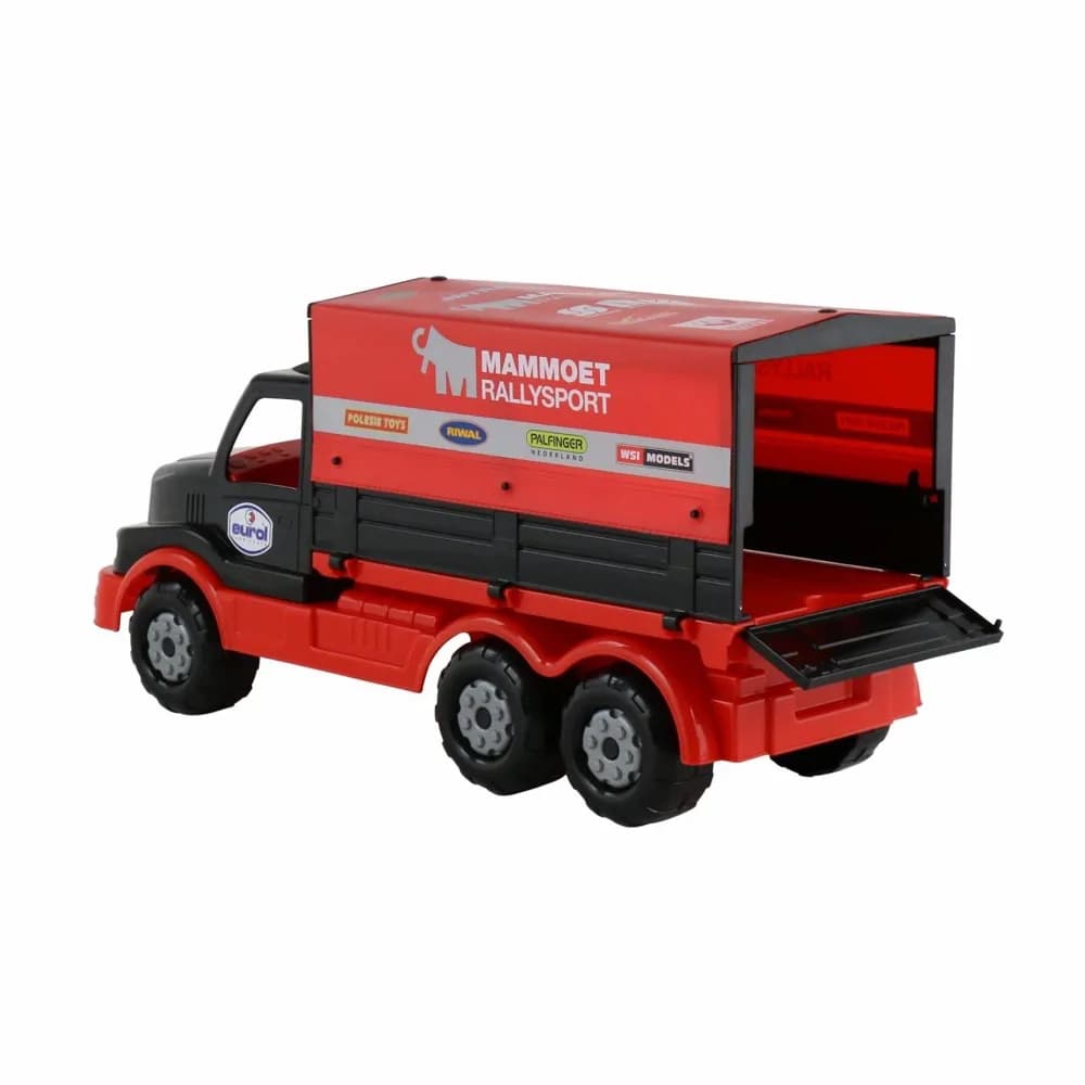 Camion cu prelata - Mammoet, 44x16x22 cm, Polesie — miniatură