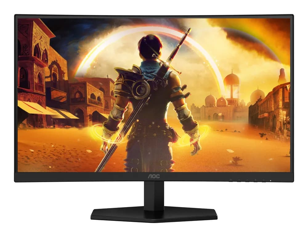Monitor Gaming AOC C27G42FE, 27", 1920 x 1080 pixeli, Black, Red — miniatură