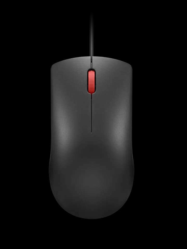 Mouse LENOVO 120, 1600 dpi, Negru