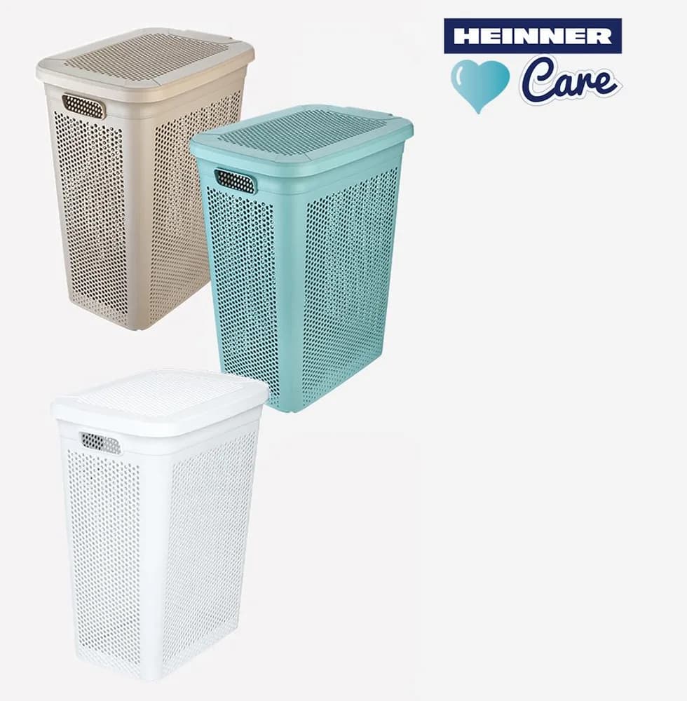COS PENTRU RUFE SLIM DIN PLASTIC, 38L MIX 3 CULORI — miniatură