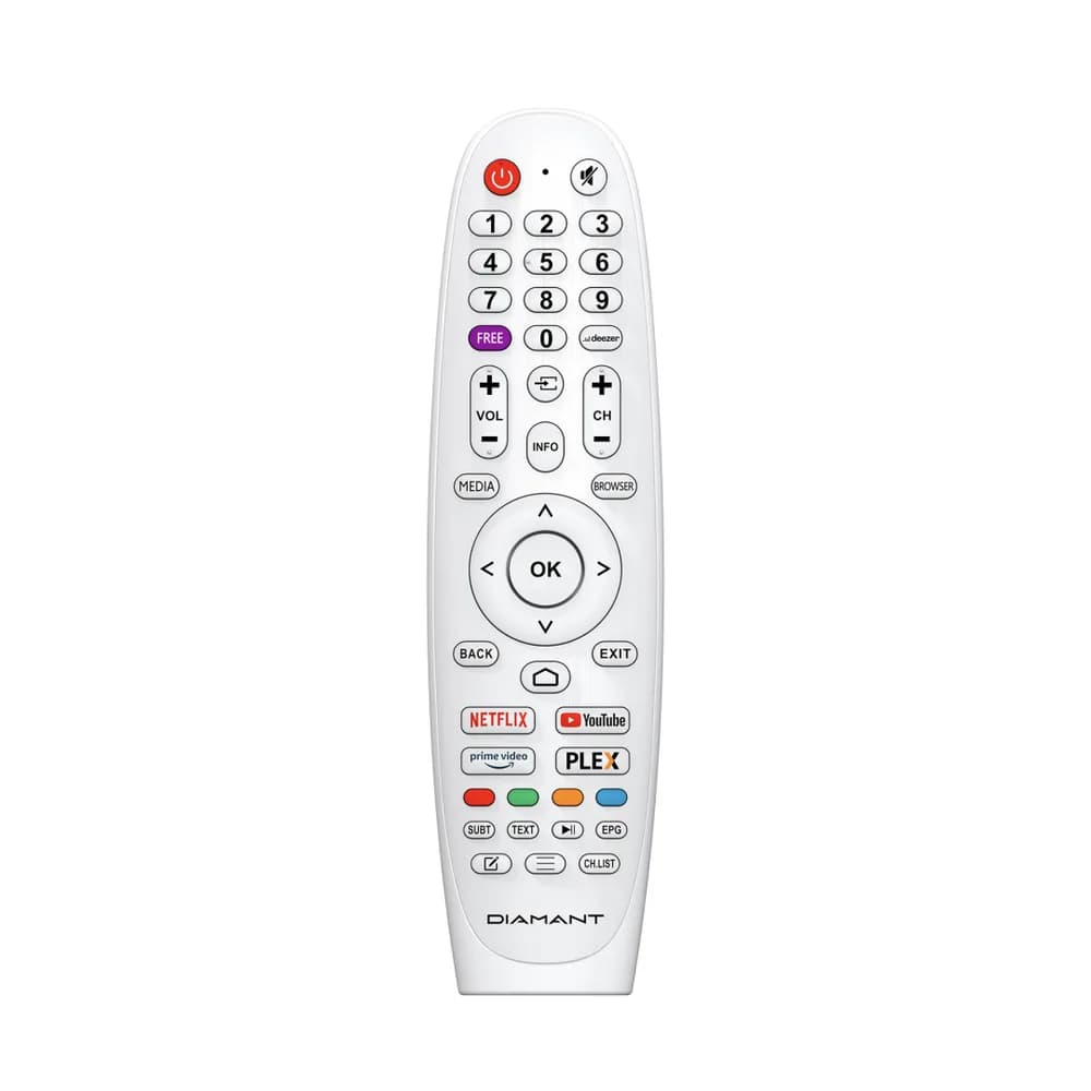 LED TV DIAMANT SMART 43HL4331F/C, 109 cm, Full HD, Alb, VIDAA — miniatură