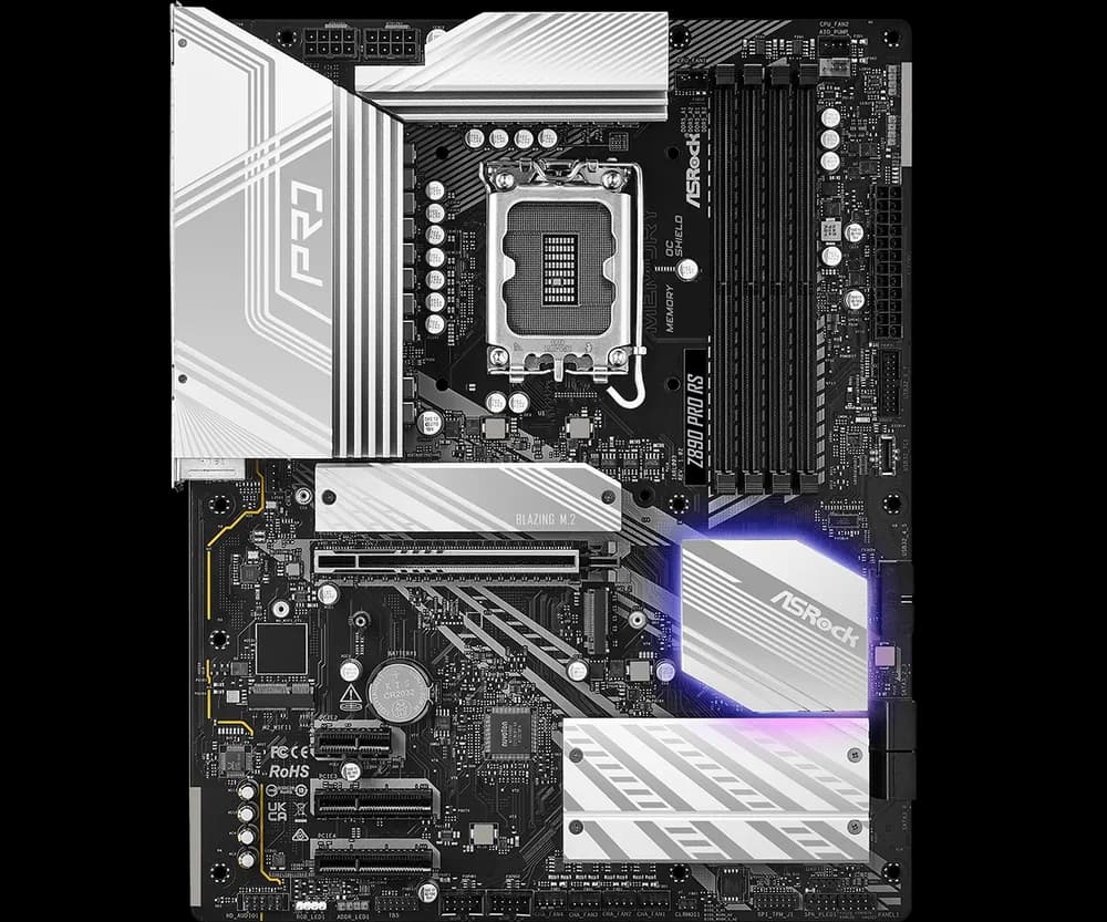 Placa de baza ASRock Z890 Pro RS, Socket 1851, DDR5, ATX — miniatură