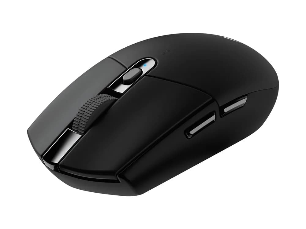 MOUSE LOGITECH, "G305", gaming, wireless, 2.4GHz, optic, 12000 dpi, butoane/scroll 6/1, butoane programabile, negru, "910-005282" — miniatură