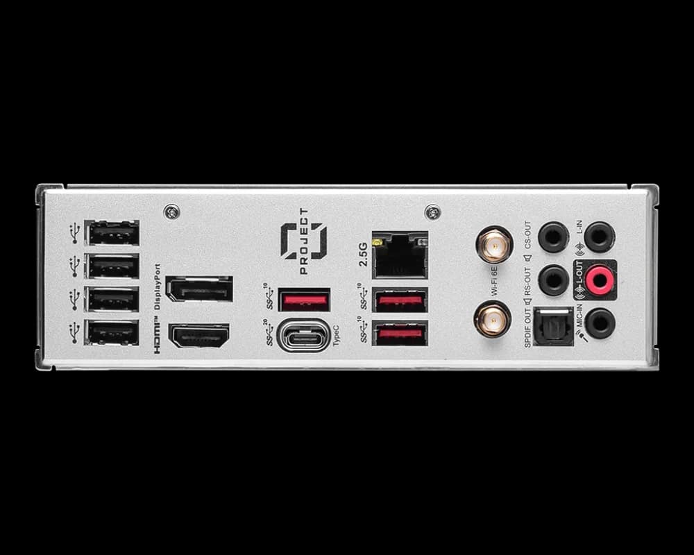 Placa de baza MSI B760M PROJECT ZERO "B760M PROJECT ZERO" — miniatură