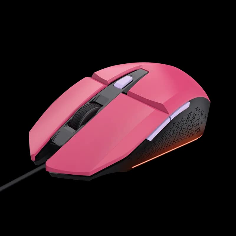 Mouse Gaming Trust GXT 109P FELOX, 6400 DPI, Roz — miniatură
