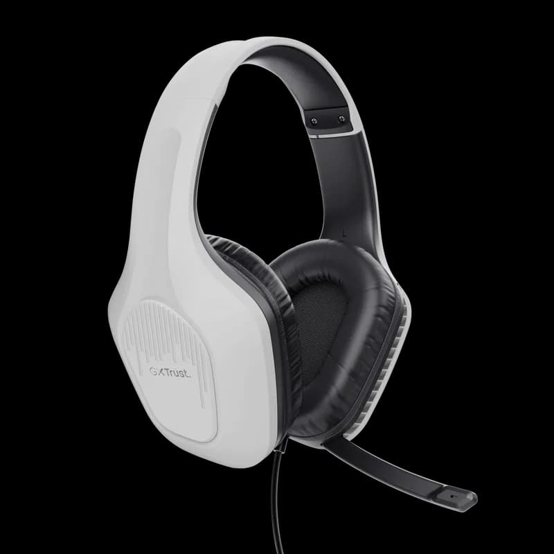 Casti Trust GXT415W Zirox. alb "TR-25147" — miniatură