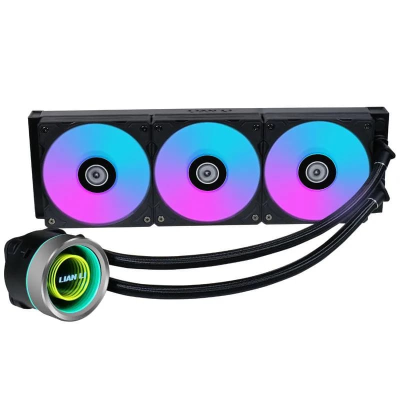 Cooler Procesor LIAN LI GA II TRINITY, Aer, 12 cm, 3 ventilatoare, aRGB — miniatură