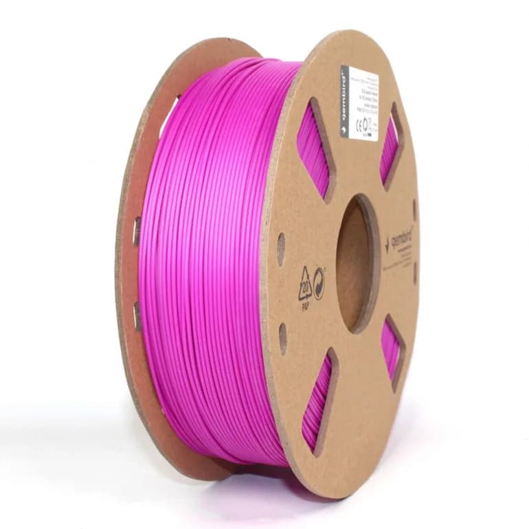 FILAMENT GEMBIRD pt. imprimanta 3d, PLA, 1.75mm diamentru, 1Kg / bobina, aprox. 330m, topire 190-220 grC, violet, "3DP-PLA1.75-01-PR"