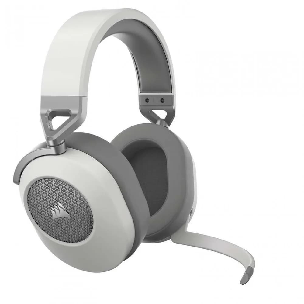 Casti Gaming Head-band Corsair HS65, Wireless, Alb