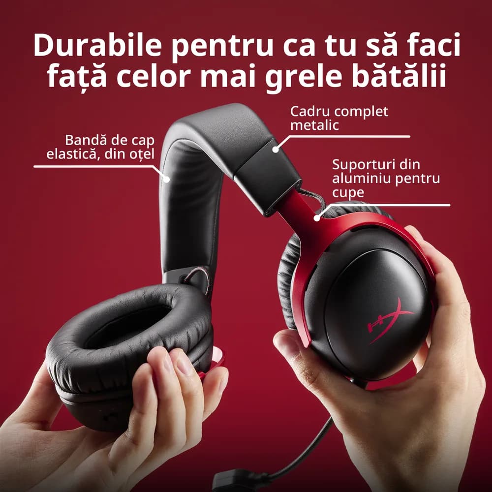 Casti HP HyperX Cloud III S WS,&nbsp;negru "A59YZAA" — miniatură