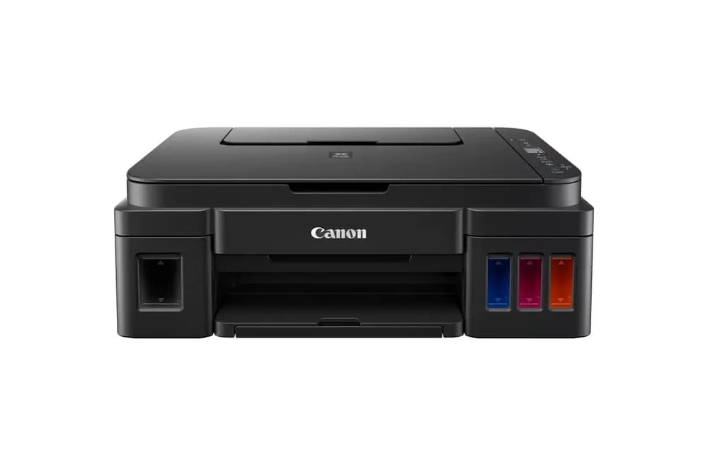 Multifunctional Inkjet CISS Color Canon G2410, A4, Functii: Impr.|Scan.|Cop., Viteza de Printare Monocrom: 8.8ipm, Viteza de printare color: 5ipm, Conectivitate:USB, Duplex:Nu, ADF:Nu(incl.TV 11lei) "2313C009AB" — miniatură