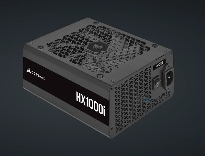Sursa Corsair HX1000i, 80 PLUS Platinum, 1000 W — miniatură