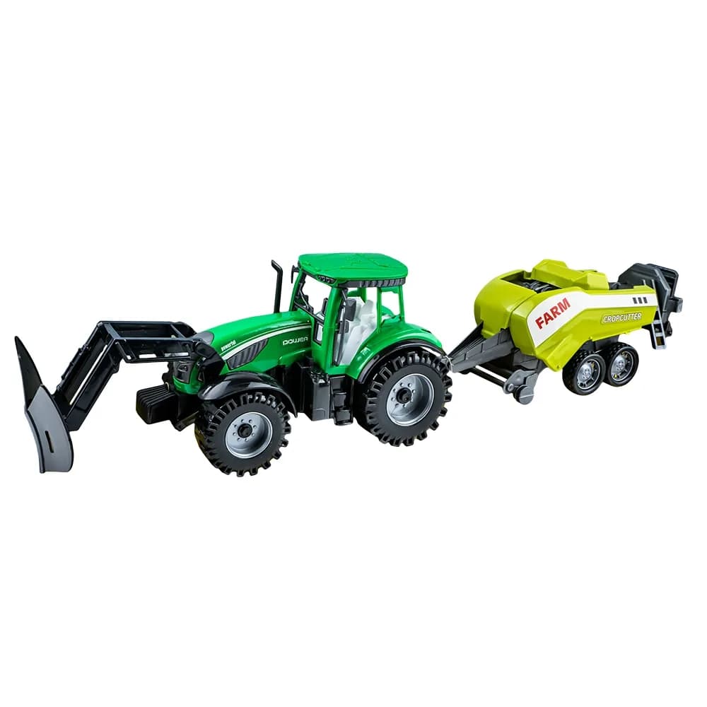 Tractor cu frictiune si combina — miniatură