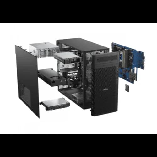 Desktop Workstation Dell Pro Max T2 cu procesor Intel Core Ultra 9 285K pana la 5.7 GHz, 32 GB DDR5, 1TB SSD 2TB HDD, RTX 4000 Ada, Windows 11 Pro, Black — miniatură