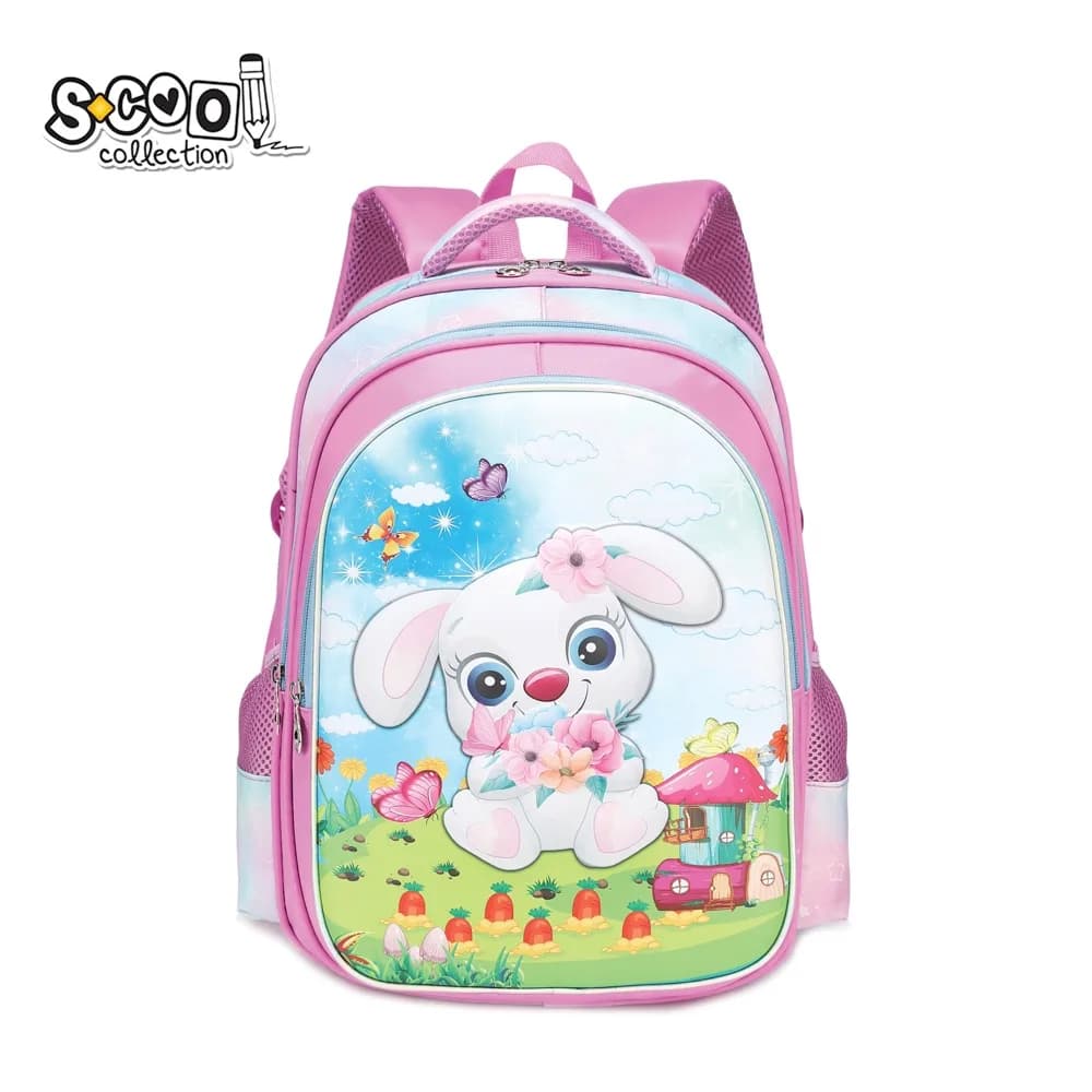 Ghiozdan 3D, 31x24x41 cm, RABBIT - S-COOL