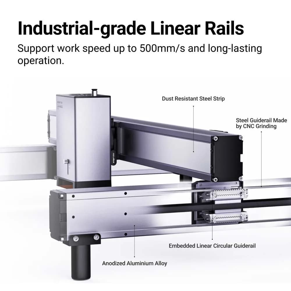 Gravator laser Snapmaker Ray 40 W și Cutter cu Enclosure — miniatură