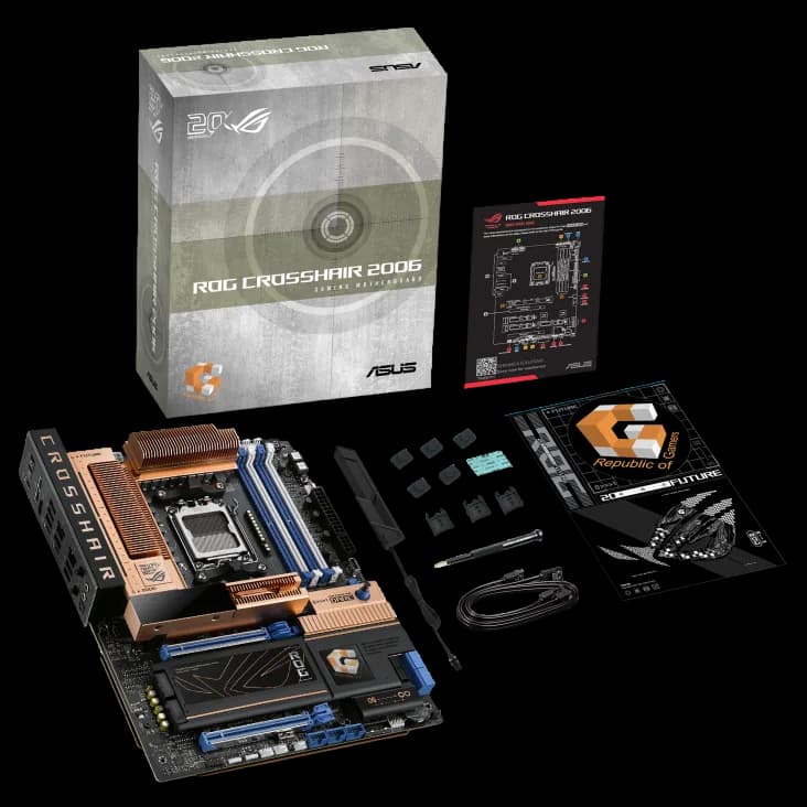 Placa de baza Asus ROG CROSSHAIR 2006, AM5, DDR5, ATX, Negru, 90MB1PP0-M0EAY0 "ROG CROSSHAIR 2006" — miniatură