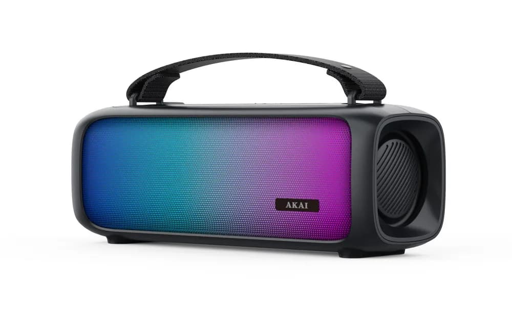 Boxa portabila Akai ABTS-08-BK, bluetooth 5.1, 8W, negru — miniatură