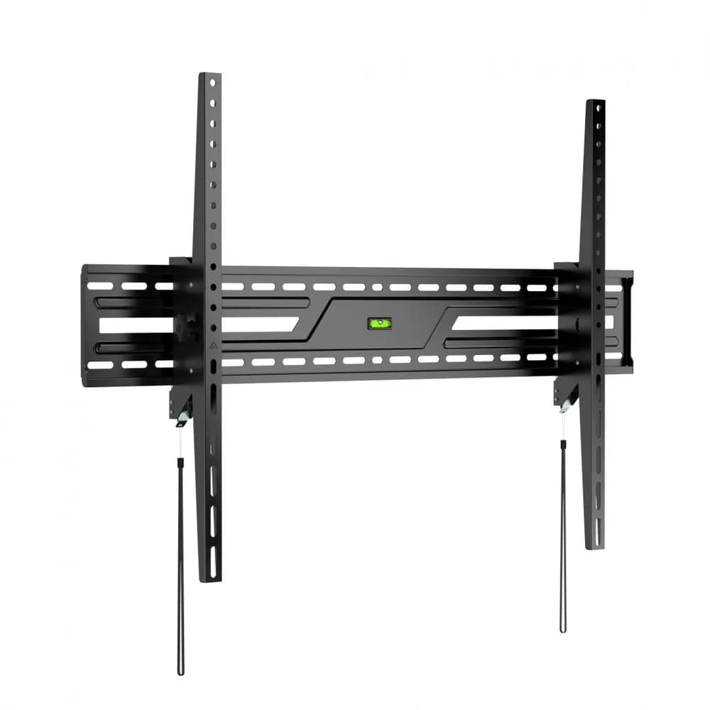 Suport perete TV Serioux 43-100" Tilt 75kg Profil 85mm Material: Otel Finisarea suprafeței: vopsea electrostatica Dimensiune ecran: 43"-100" Compatibilitate VESA: 75x75, 100x100, 100x150, 150x100, 100x200, 200x100, 150x150, 200x200, 200x300, 300x200, 200x400, 400x200, 300x300, 300x400, 400x300 — miniatură