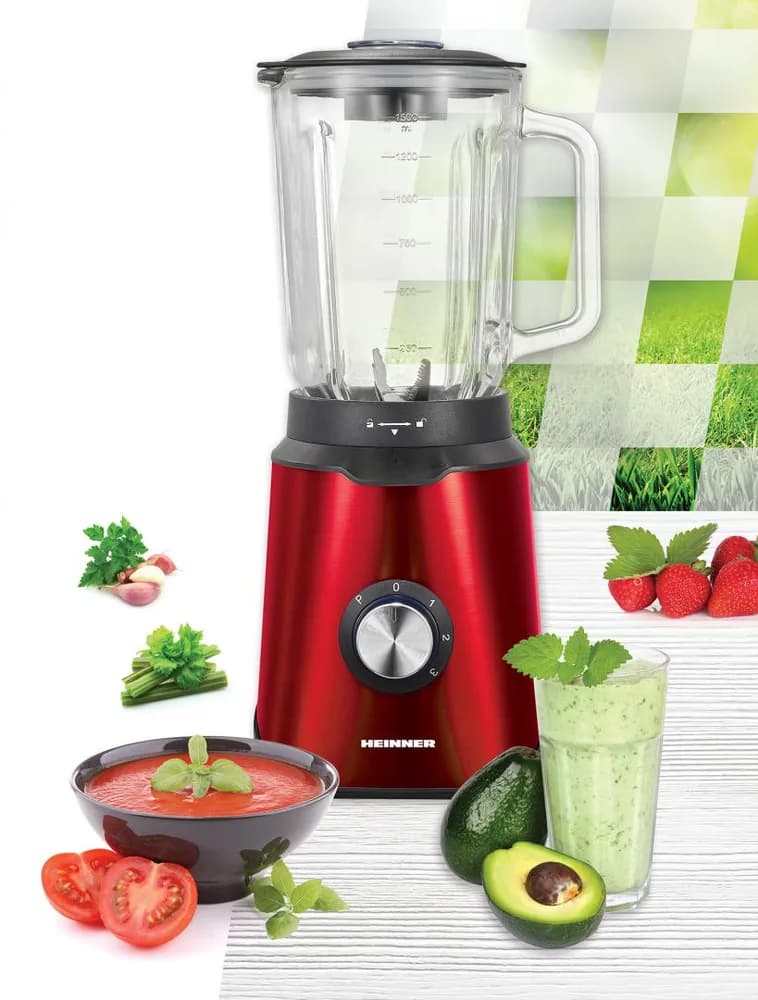 BLENDER DE MASA HEINNER HBL-1000RED — miniatură