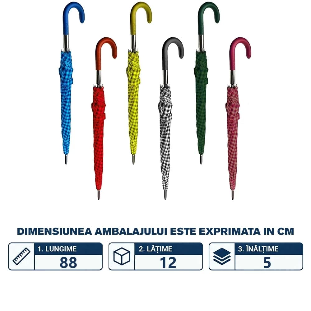 Umbrela cu maner, Carouri — miniatură