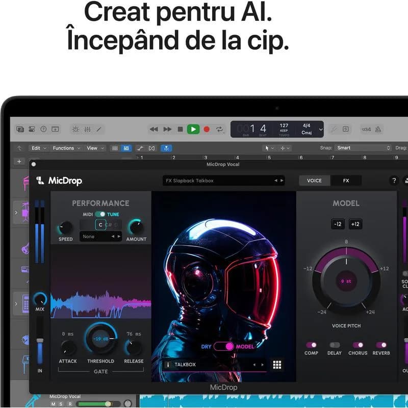 MacBook Pro 14.2"/Apple M5 (CPU 10-core, GPU 10-core, Neural Engine16-core)/24GB/1TB – Space Black – INT KB (No Adapter) - 2025 — miniatură