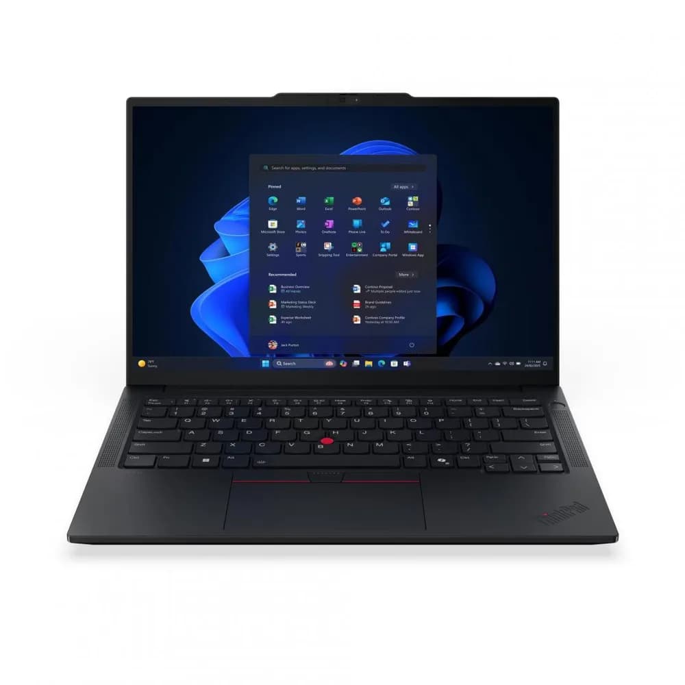 Laptop Business Lenovo ThinkPad E14 Gen 7, cu procesor Intel Core Ultra 5 225U, 14'' IPS, 8 GB DDR5, 256 GB, Intel Graphics, Fara OS — miniatură