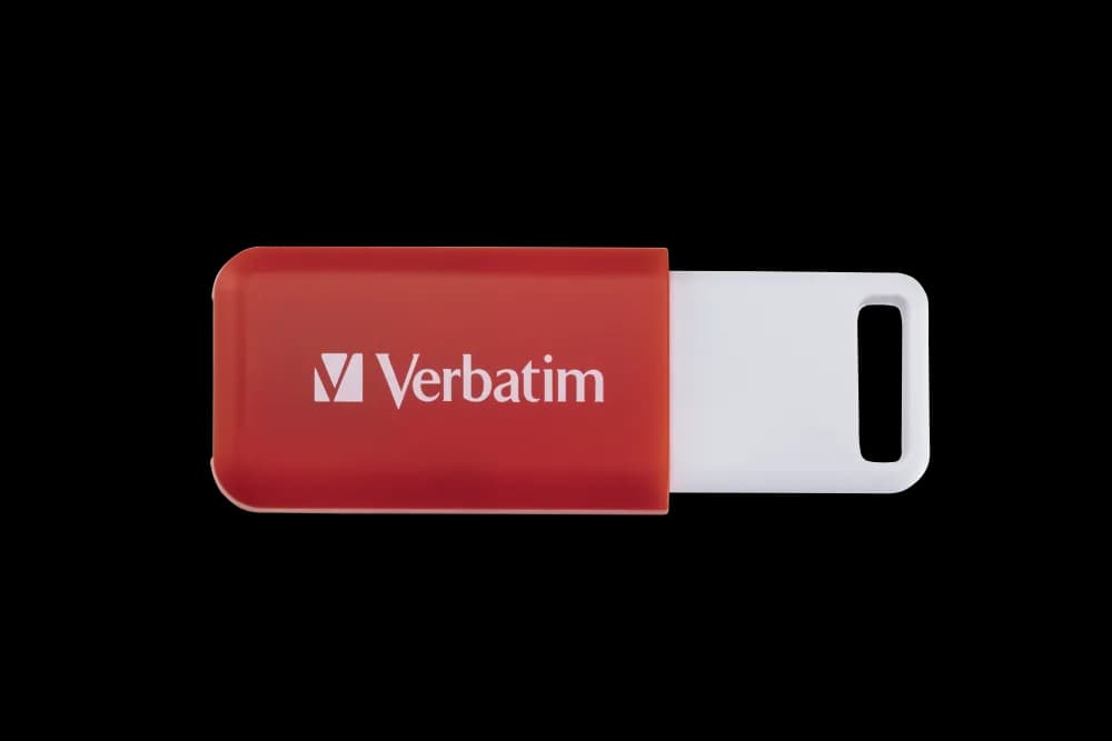 MEMORIE USB VERBATIM DATABAR 16GB USB 2.0 ROSU "49453"