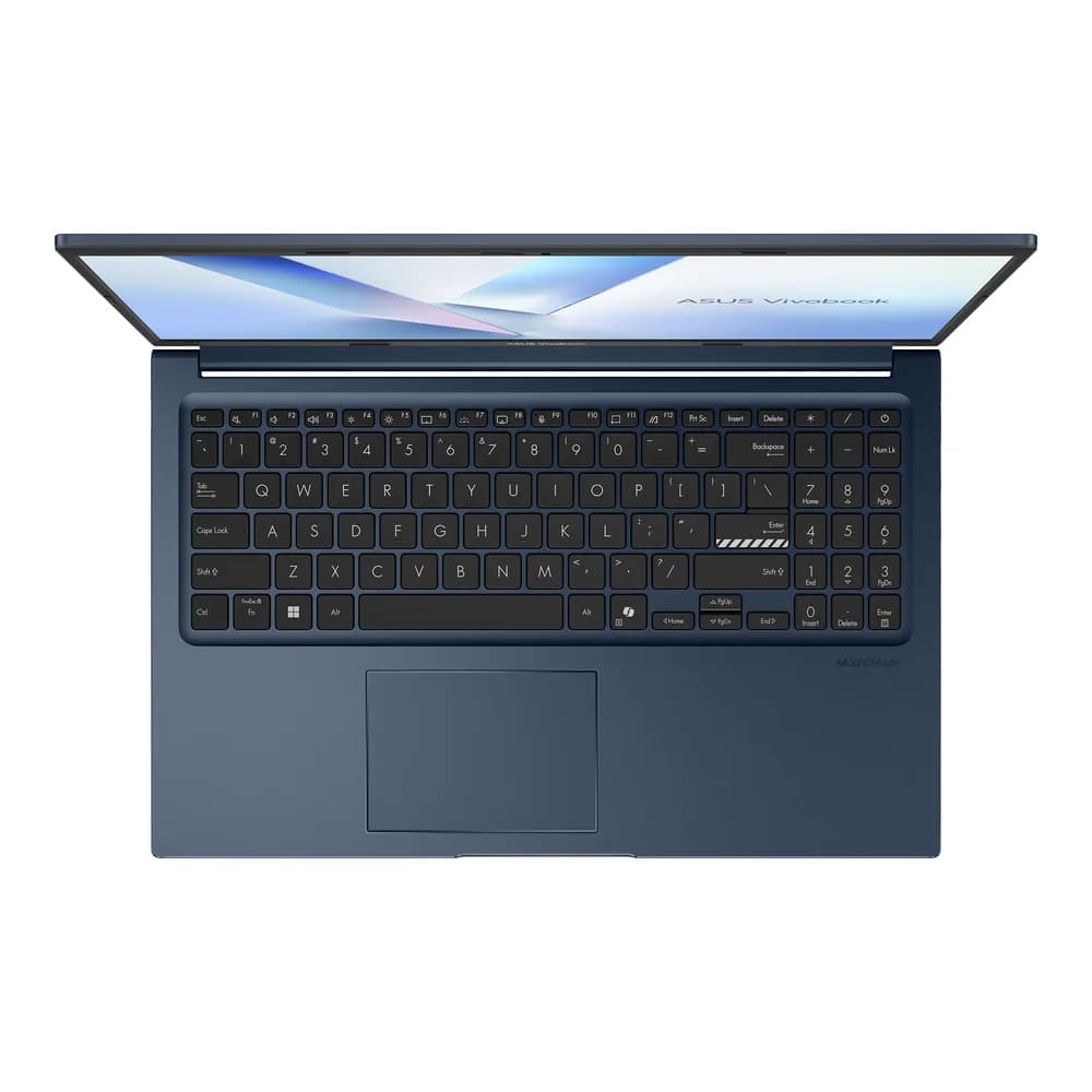 NOTEBOOK ASUS ASUS Vivobook 15, Intel Core 3 304, 15.6 inch, RAM 8GB, SSD 256GB, Intel Graphics, No OS, Quiet Blue, NU CONTINE INCARCATOR "X1504MA-BQ601" — miniatură