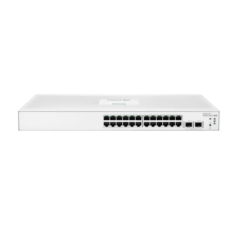 HPE Networking Instant On Switch 24p Gigabit 2p SFP 1830