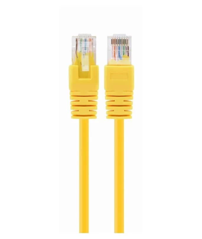 PATCH CORD UTP SPACER Cat5e, cupru-aluminiu, 7.5 m, galben, AWG26, "SP-PT-CAT5-7.5M-Y"