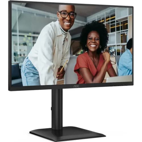 Monitor AOC 27" IPS FHD 1920x1080 120Hz 4ms HDR Mode FlickerFree Boxe 2Wx2 HA Pivot VGA HDMI DisplayPort USB hub 27E4U — miniatură