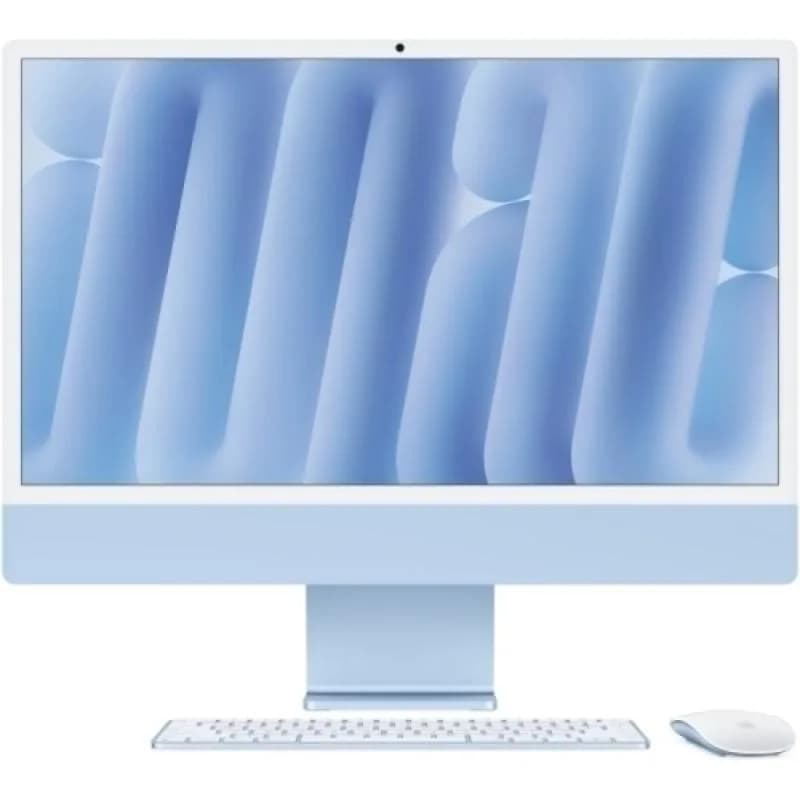 Apple iMAC 24" Retina 4.5k/ Apple M4 (CPU 10-core, GPU 10-core, Neural Engine16-core)/32GB/512GB - Blue - INT KB (2024) (Cto from MWV33RO/A)