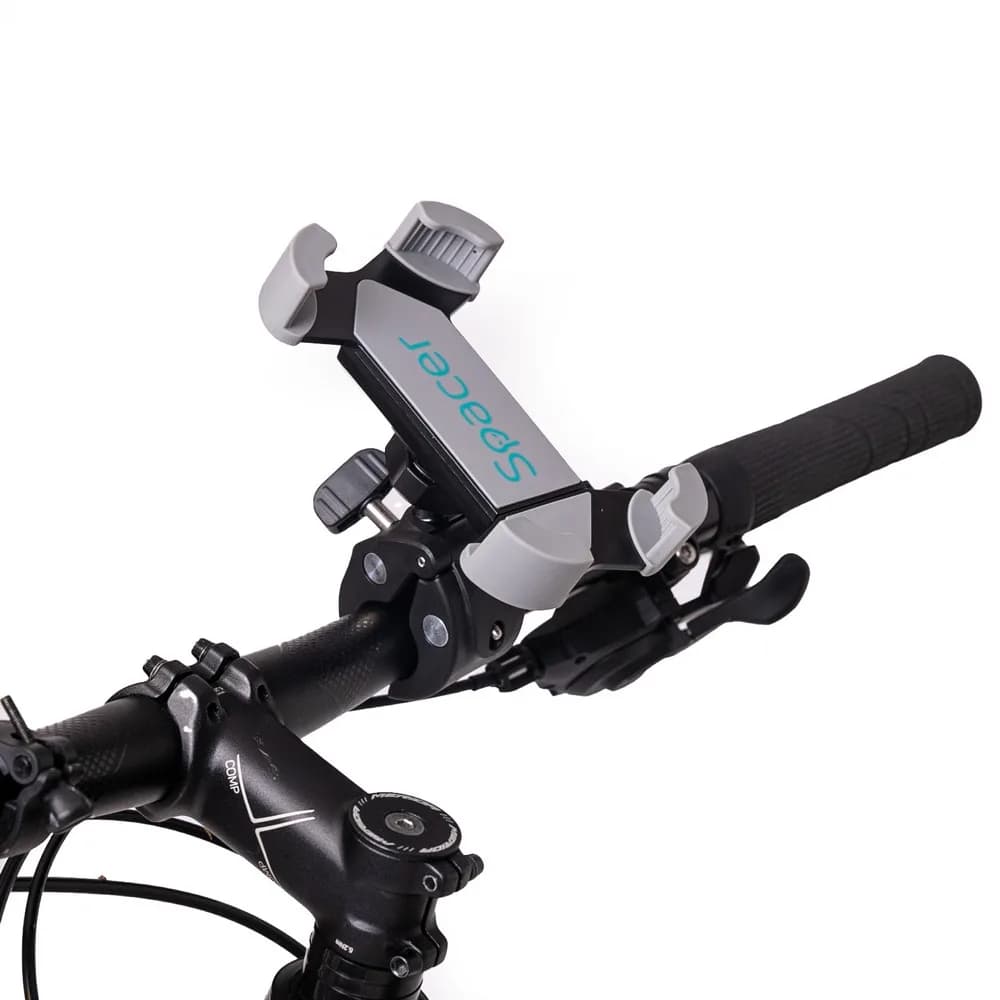 SUPORT Bicicleta SPACER pt SmartPhone, Multi-Purpose, fixare de bare de diferite dimensiuni, Negru, "SPBH-MP-01" — miniatură