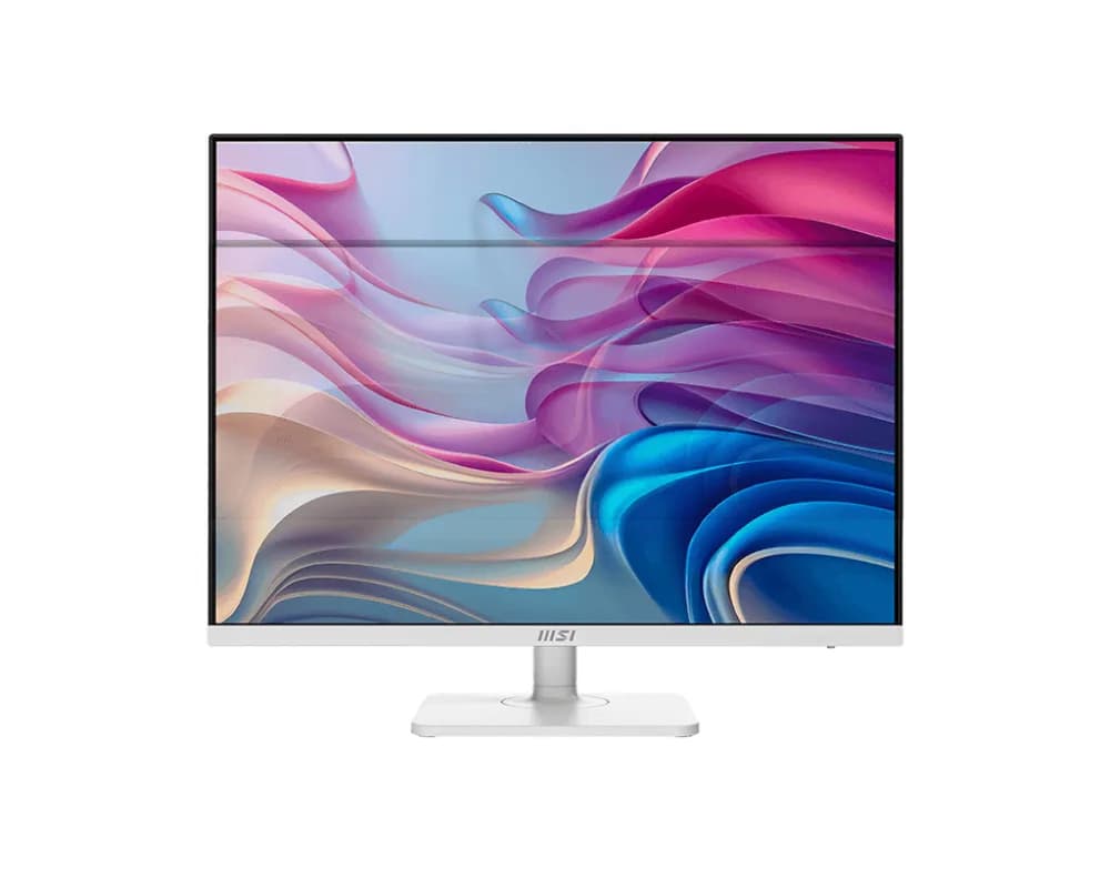 Monitor IPS LED MSI 27" Modern MD272UPHW, UHD (3840 x 2160), HDMI, DisplayPort, Boxe, Pivot (Alb) "Modern MD272UPHW" — miniatură
