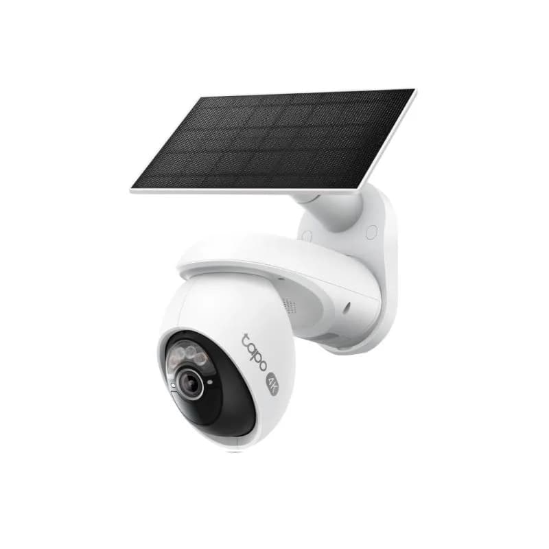 Kit cameră de supraveghere Pan/Tilt cu alimentare solară TP Link, senzor 1/2.7" Progressive Scan CMOS Starlight Sensor, Focal Length: 4.0 mm, Aperture: F1.6, Pan Mechanical Range:326° (360° Pan Coverage), Tilt Mechanical Range: 45° (90° Tilt Coverage), night vision 850 nm IR LED (40 ft / 12 m)