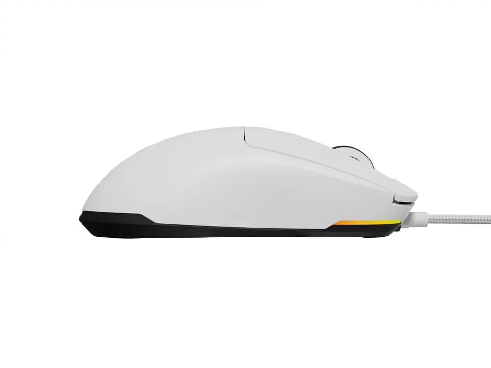 Mouse Gaming GENESIS Krypton 660, 12000 DPI, Alb — miniatură