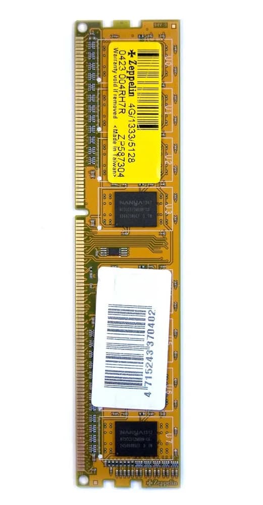 MEMORIE DDR Zeppelin DDR3 4GB frecventa 1333 MHz, 1 modul, retail "ZE-DDR3-4G1333-b"