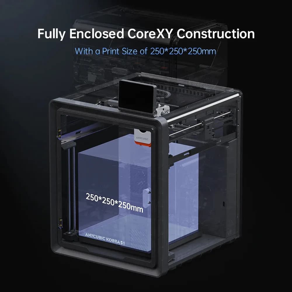 Imprimantă 3D Anycubic Kobra S1 Combo — miniatură