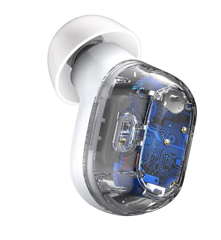 Casti In-ear Baseus Encok WM01, Wireless, Alb — miniatură
