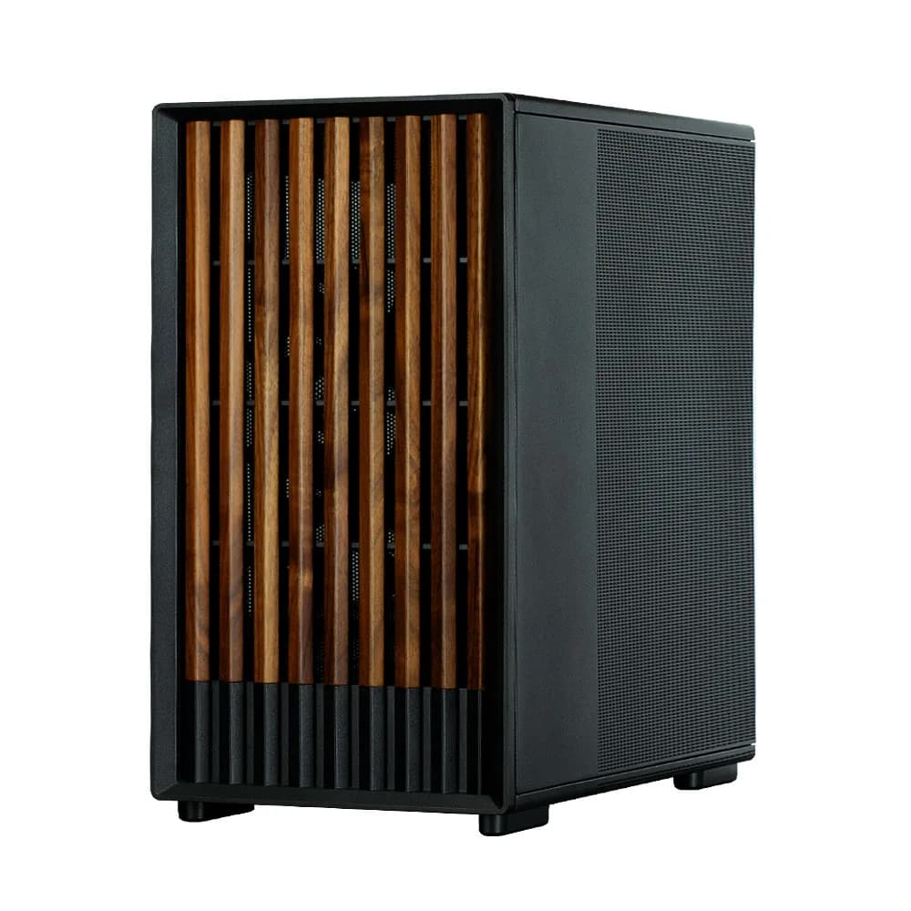 CARCASA Zalman "P10 NAMU", mini tower, gaming, fara sursa, suporta 7xfan, 3xfan inclus, PSU shroud, display 9.1inch, USB Type-C x 1, USB 3.1 gen1, audio+mic, 5 sloturi expansiune, negru, "P10 NAMU Black" — miniatură