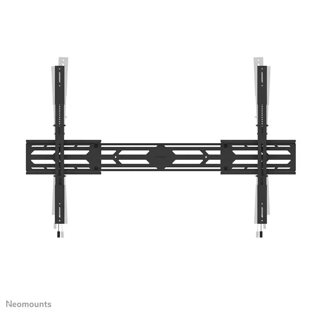 Suport de perete Nemounts Select, pentru display-uri cu o diagonala 55"-110", suporta pana la 160kg, cu inclinatie 12°, rotire: +3°, -3°, VESA min. 100x100mm, VESA max. 1500x900mm, microadjustment, securizabil (surub pentru securizare inclus), negru — miniatură