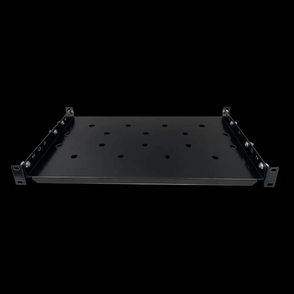 Raft fix pentru rack 19" cu adancime de gabarit de 600 mm, Eco Xcab "EcoXcab-600F.9004"