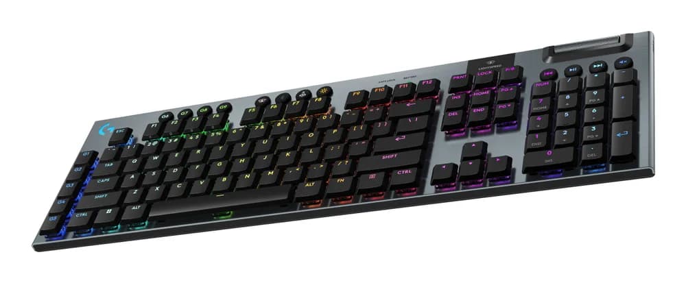 LOGITECH G915 X LIGHTSPEED Wireless Gaming Keyboard - BLACK - US INTL - 2.4GHZ/BT - EMEA28i-935 - CLICKY "920-012709" — miniatură