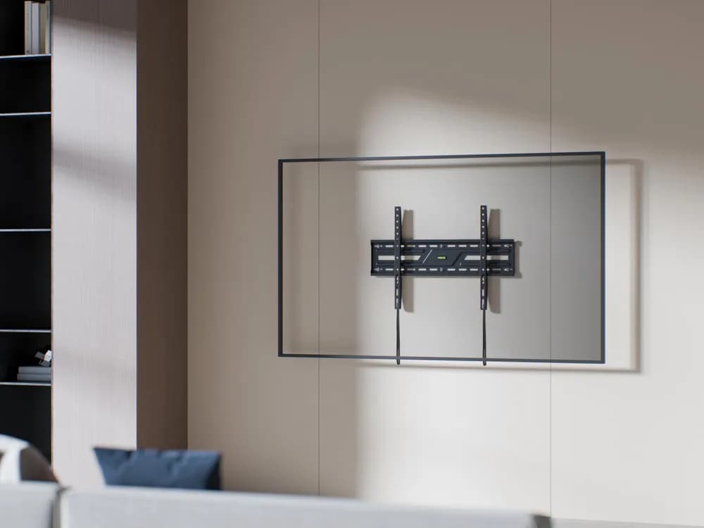Suport perete TV Serioux 37-86" Fix 75kg Profil 24mm Material: Otel Finisarea suprafeței: vopsea electrostatica Dimensiune ecran: 37"-86" Compatibilitate VESA: 75x75, 100x100, 100x150, 150x100, 100x200, 200x100, 150x150, 200x200, 200x300, 300x200, 200x400, 400x200, 300x300, 300x400, 400x300 — miniatură