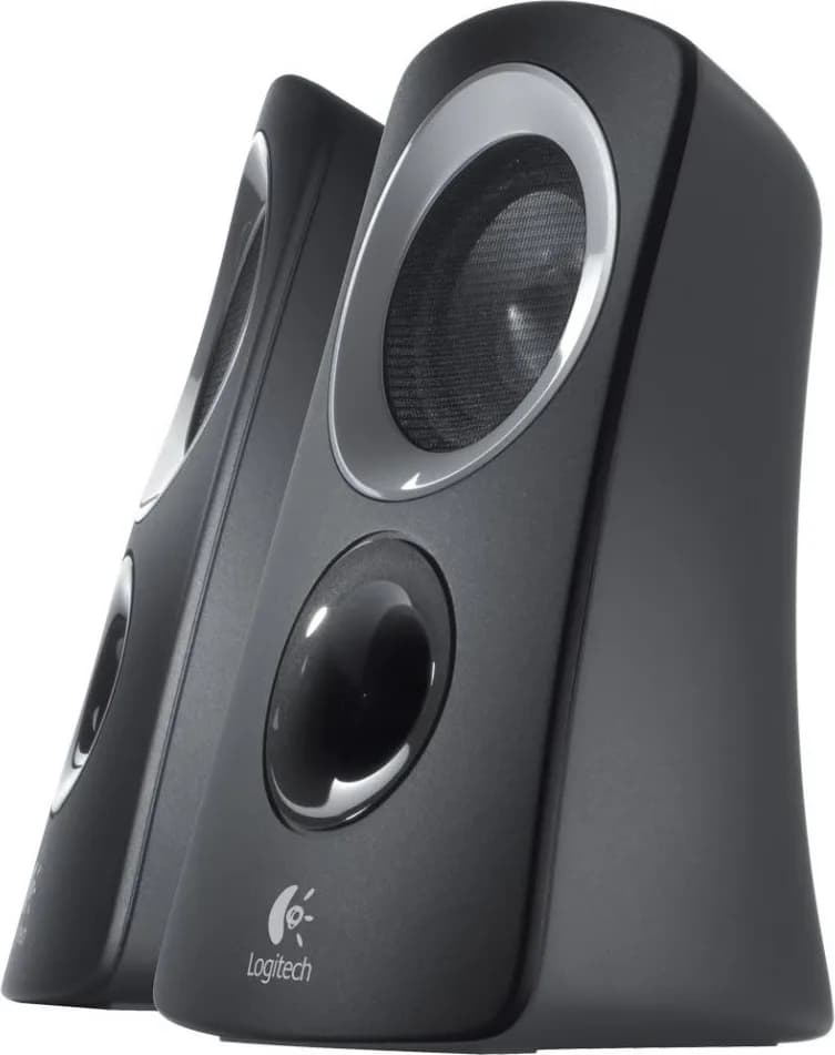 BOXE LOGITECH 2.1, RMS: 25W (2 x 5W, 15W), telecomanda pe fir, black, "Z313" "980-000413" — miniatură
