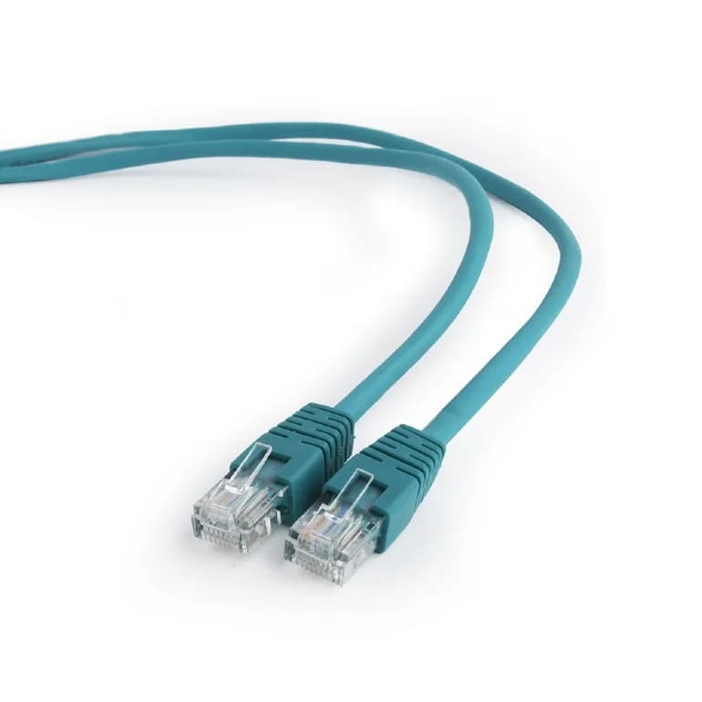 PATCH CORD UTP GEMBIRD Cat5e, cupru-aluminiu, 1.5 m, verde, AWG26, "PP12-1.5M/G"