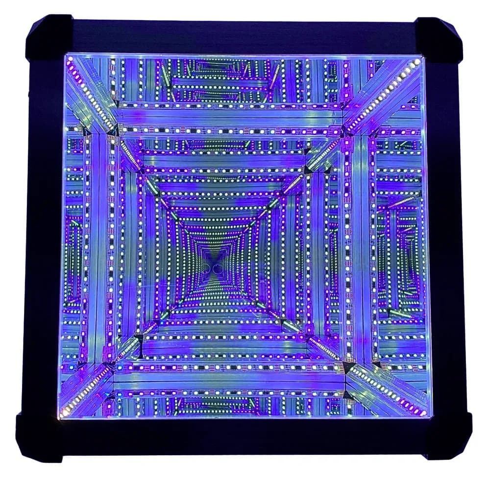 CUB LED INFINIT 25CM — miniatură