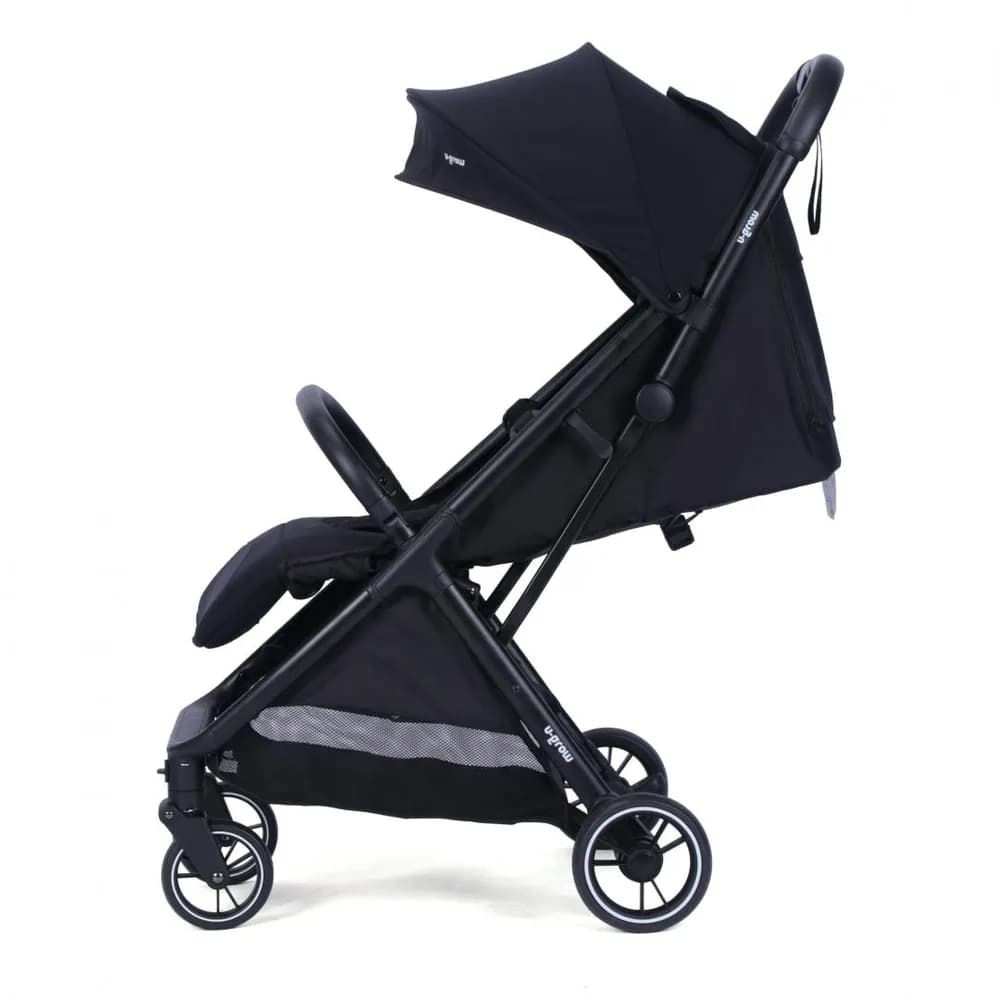 Carucior sport U-Grow autofold, 0-48 luni, negru — miniatură