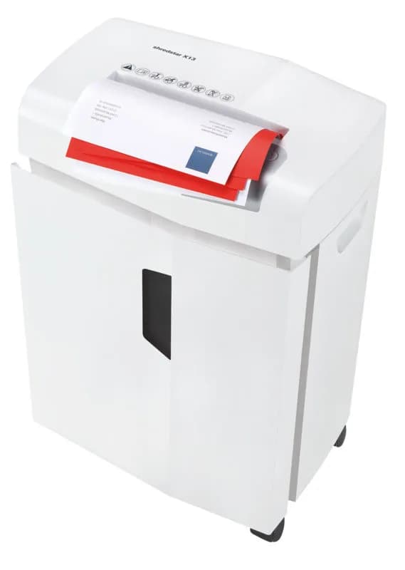 Distrugator documente manual HSM ShredStar X13, 13 coli, cross cut (4 x 37mm), securitate 4 "H-1057121" — miniatură